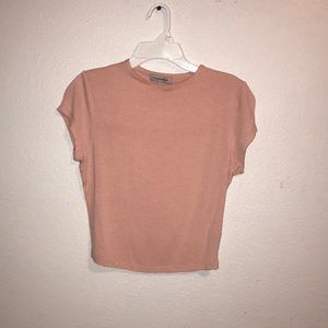 Pink crop top